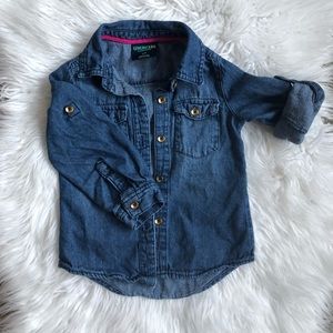 Girls denim shirt